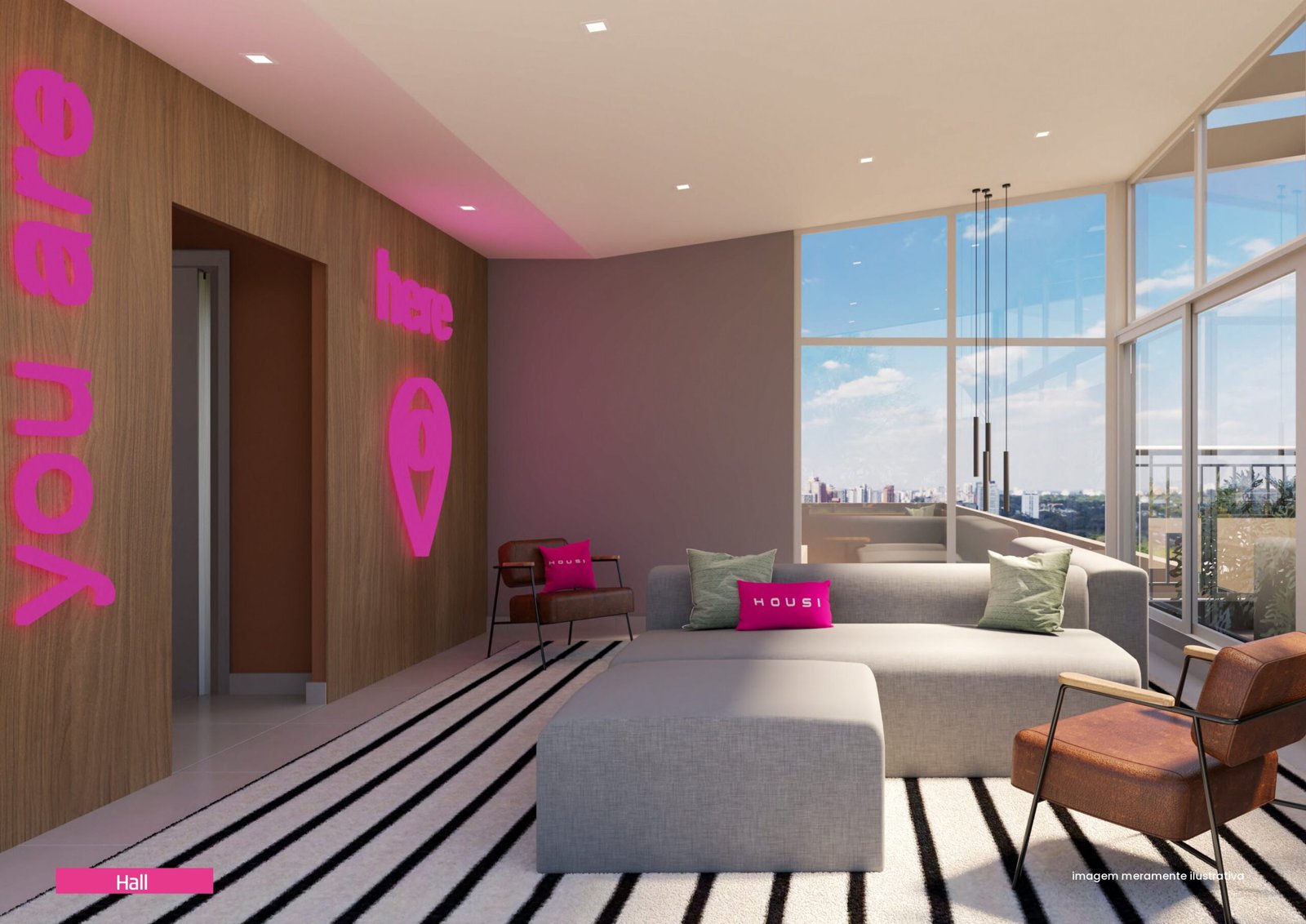 Planta do apartamento Neo Estilo